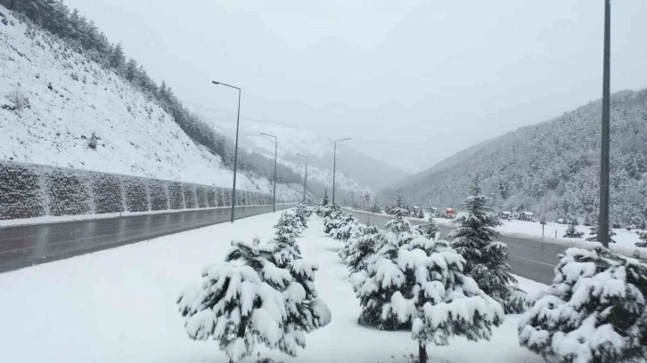 Samsun’un yüksek kesimlerinde yoğun kar
