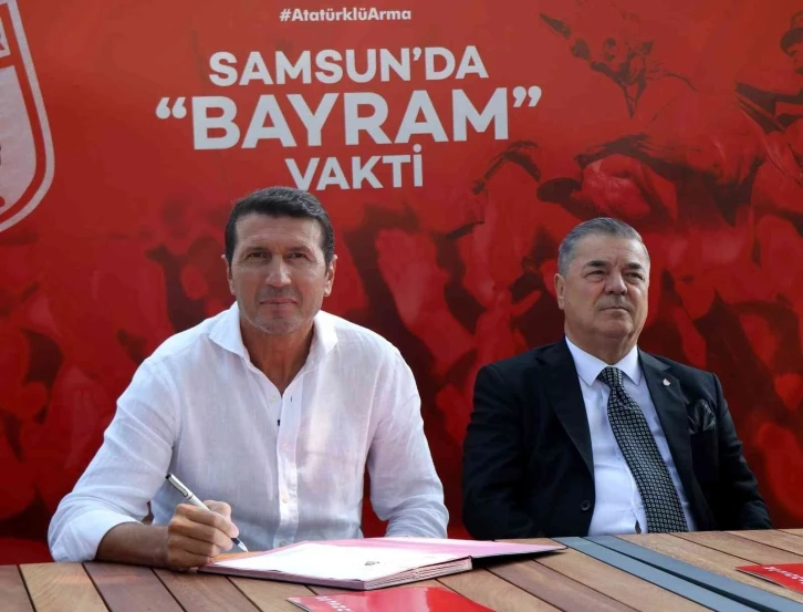 Samsunspor’da Bayram Bektaş dönemi başladı
