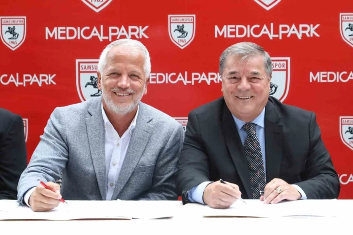 Samsunspor’un sağlık sponsoru Medical Park
