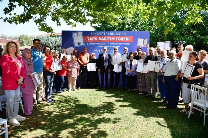 Sancaktepe Belediye Başkanı Alper Yeğin: "Biz buradayken kimsenin malına kimse çökemez. Kimsenin malını kimse yıkamaz"
