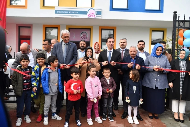 Sancaktepe Kemal Türkler Mahallesi Çocuk Gelişim Merkezi hizmete açıldı
