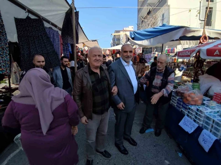 Sandıkçı: "Canik’imizde başlattığımız eser ve hizmet yolculuğunu yeni projeler ve yatırımlarla taçlandıracağız"
