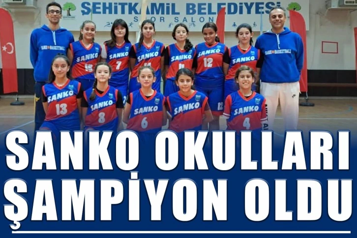 SANKO Okulları şampiyon oldu