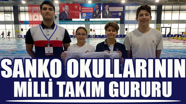 SANKO Okullarının milli takım gururu