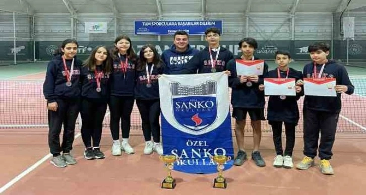 SANKO Okulları’nın tenis başarısı