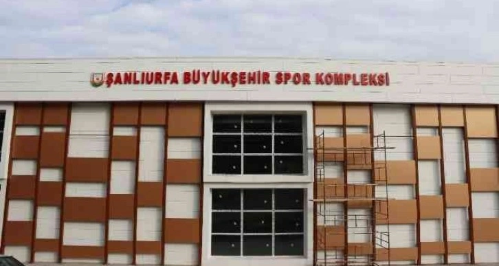 Şanlıurfa Belediyesi’nden gençlere spor kompleksi