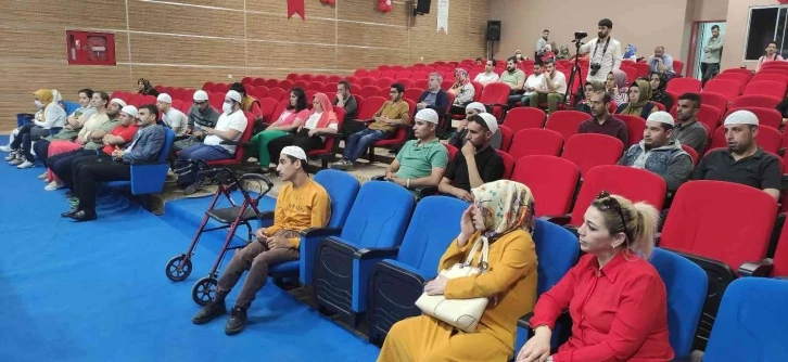 Şanlıurfa’da görme engelli öğrencilerin hatim sevinci
