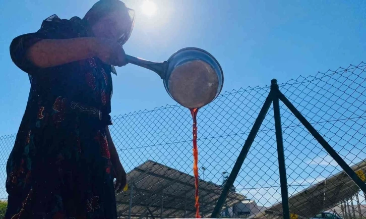 Şanlıurfa’da nar ekşisi mesaisi başladı
