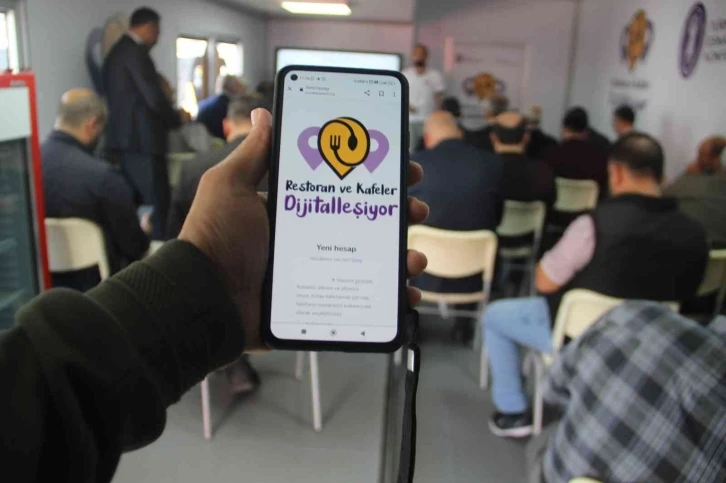 Şanlıurfa’da restoran ve kafeler dijitalleşiyor
