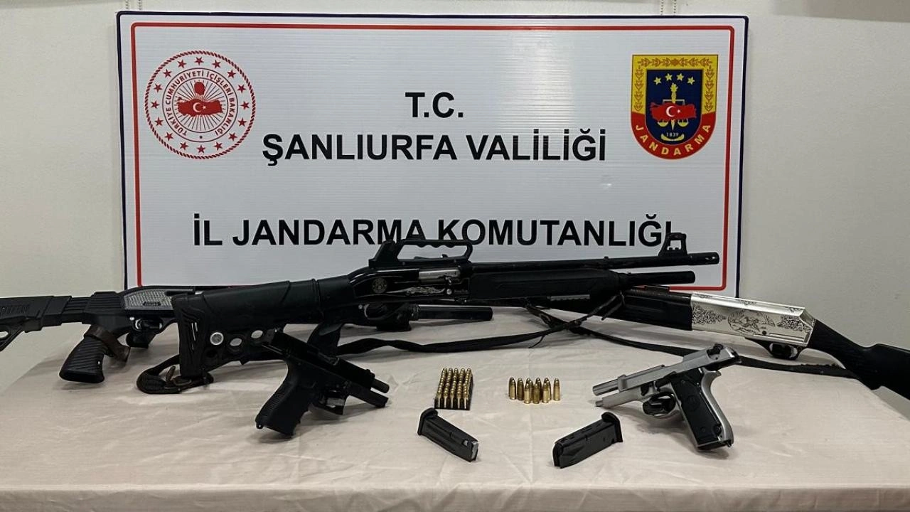 Şanlıurfa'da silah kaçakçılığı operasyonu: 3 şahıs yakalandı!