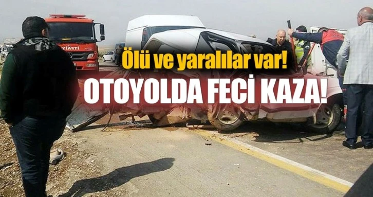 Şanlıurfa'da zincirleme kaza: Ölü ve yaralılar var