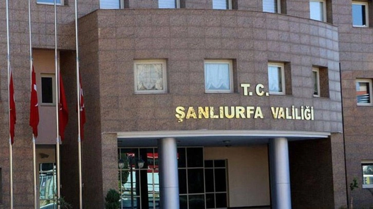 Şanlıurfa Valiliğinden 