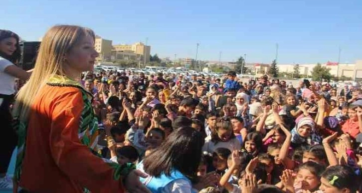 Şanlıurfa’da çocuklar ’oyun karavanı’ ile eğlendi