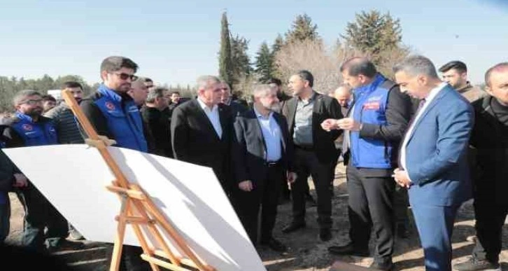 Şanlıurfa’da depremzedeler için konteyner kent kuruluyor