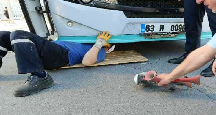 Şanlıurfa’da halk otobüslerine havalı korna denetimi