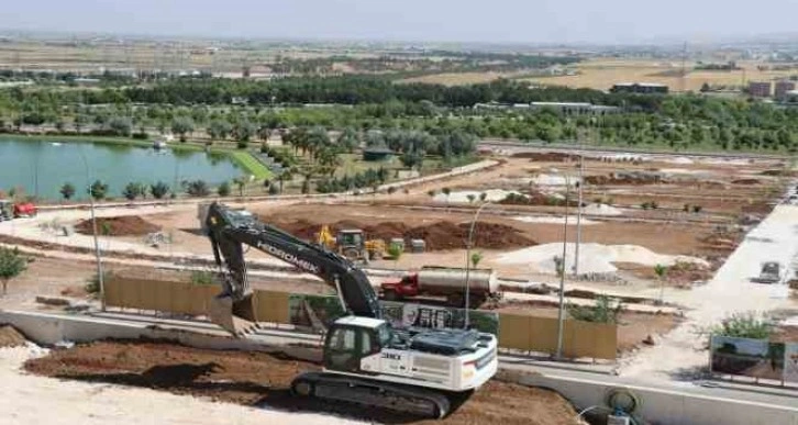 Şanlıurfa’da park çalışmaları sürüyor