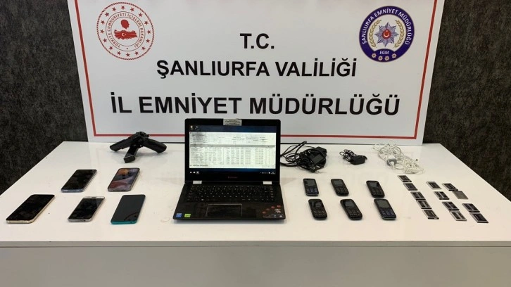 Şanlıurfa'da telefon dolandırıcılığı baskınları: Üç kişi gözaltına alındı