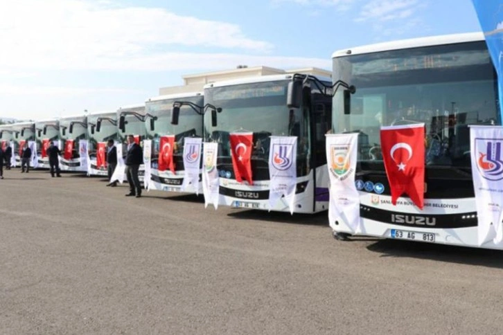 Şanlıurfa’da toplu taşıma bayram boyunca ücretsiz