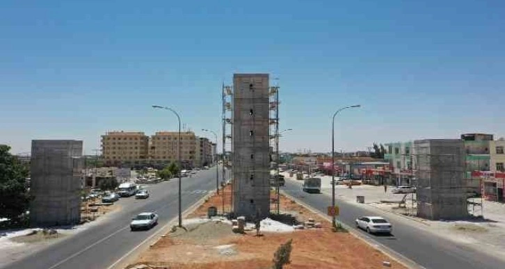 Şanlıurfa’da üst geçitlerde çalışmalar hızlandı