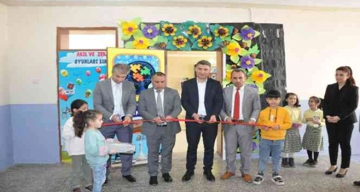 Şanlıurfa’da zeka oyunları sınıfı açıldı