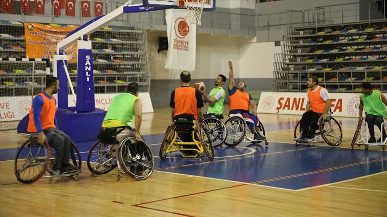 Şanlıurfalı engelli basketbolcular, geçen sezon kaçan Süper Lig hedefine odaklandı