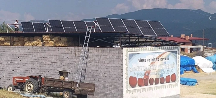 Şaphane’de Güneş Enerjisi Sistemi kurulumu tamamlandı
