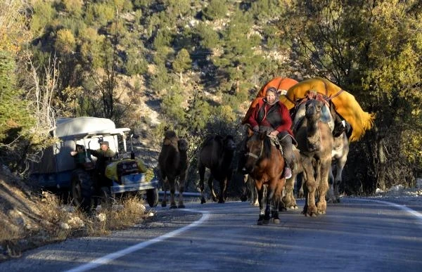 Sarıkeçili Yörüklerinin develi 'kış yurdu' yolculuğu