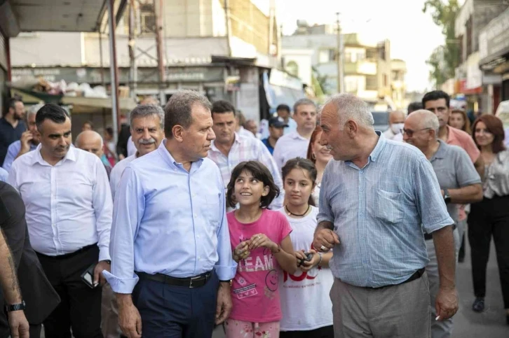 Seçer, Çay Mahallesi’nde vatandaşlarla buluştu
