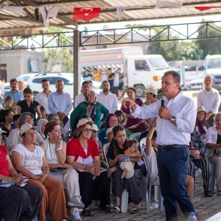 Seçer, ilçe ziyaretlerini Tarsus’la tamamladı
