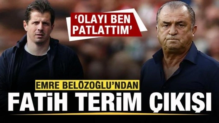 Seçil Erzan olayında yeni gelişme! Emre Belözoğlu'ndan Fatih Terim açıklaması