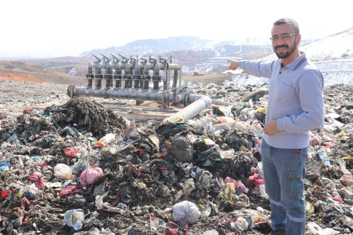 Şehirlerin başına dert olan çöp, Sivas’ta bereket oldu
