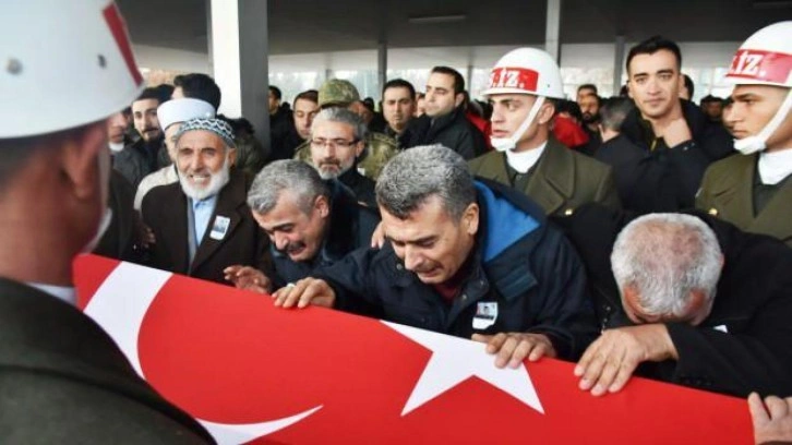 Şehit Astsubay Harun Uğur, Malatya'da son yolculuğuna uğurlandı