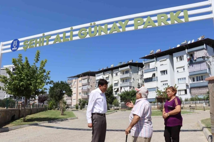 Şehit babasının isteğine Nazilli Belediyesi’nden anında yanıt
