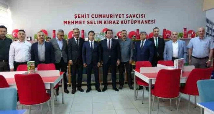 Şehit savcı Mehmet Selim Kiraz’ın adı Siirt’te kurulan kütüphanede yaşayacak