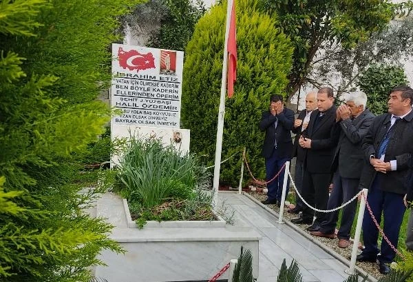 Şehit Uzman Çavuş İbrahim Etiz, dualarla anıldı