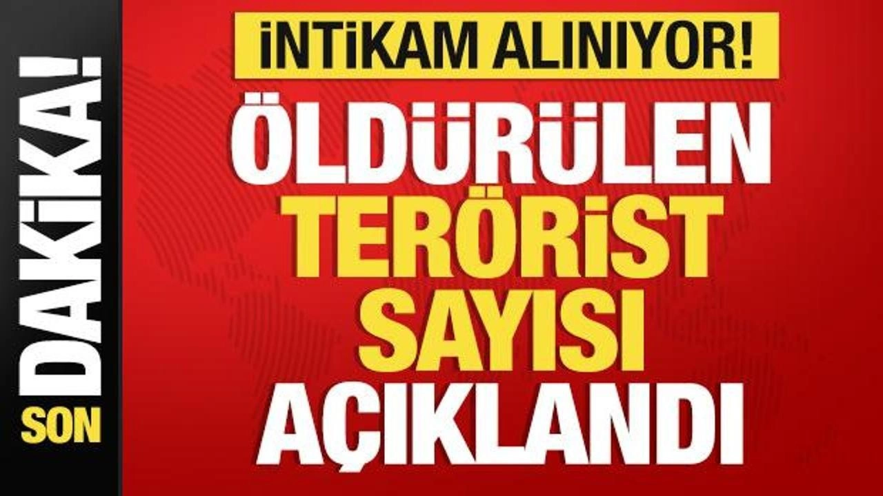 Şehitlerin intikamı alınıyor: 59 terörist etkisiz hale getirildi!