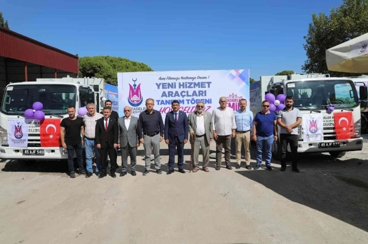 Şehzadeler Belediyesi temizlik hizmetleri filosunu güçlendirdi
