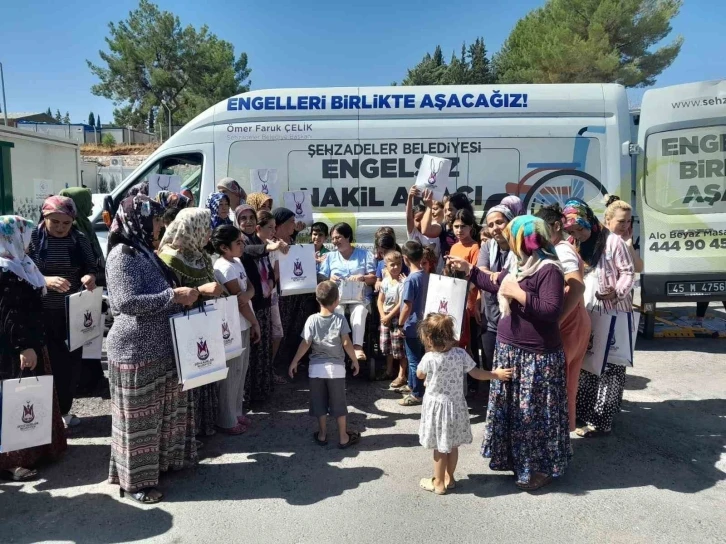 Şehzadeler’den Adıyaman’a kurulan gönül köprüsü yine yüzleri güldürdü
