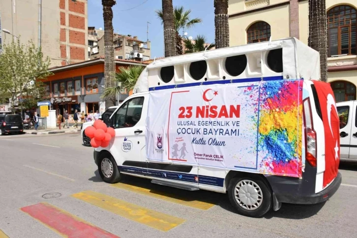 Şehzadelerde 23 Nisan coşkusu doyasıya yaşandı
