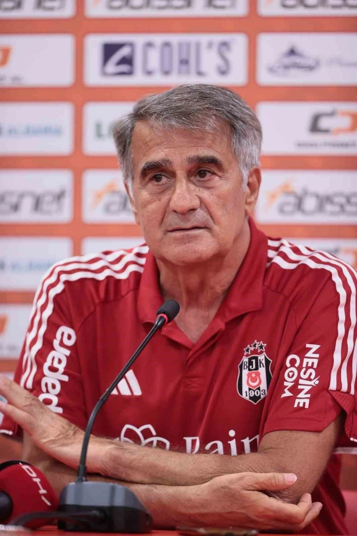 Şenol Güneş: "Burada da kendi oyunumuzu oynayarak kazanmak istiyoruz"
