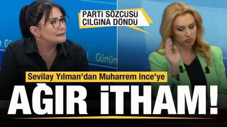 Sevilay Yılman'dan Muharrem İnce'ye ağır itham! Memleket Partisi'nden jet cevap