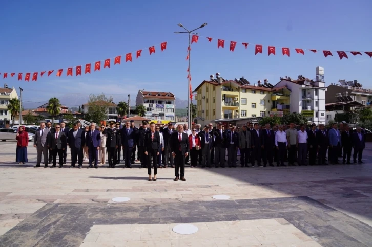 Seydikemer’de cumhuriyetin 100. yılı kutlama törenleri başladı
