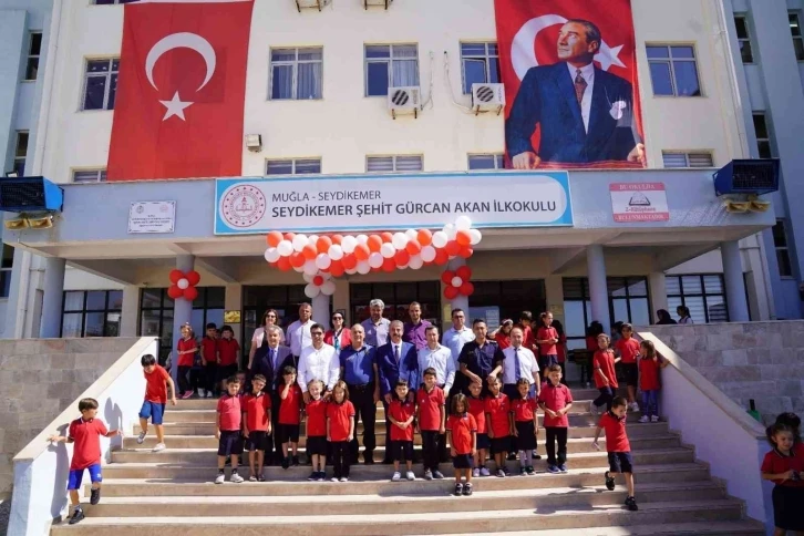 Seydikemer’de yeni eğitim öğretim yılının ilk ders zili çaldı
