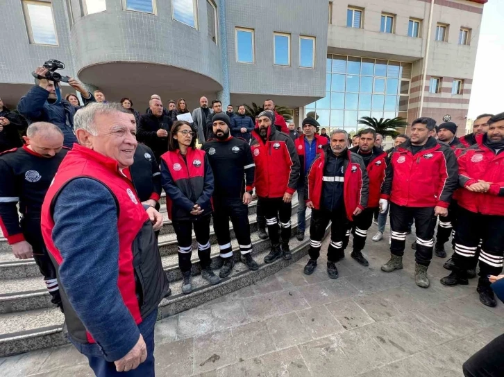 Seyhan Arama Kurtarma ekibi Adana’ya döndü
