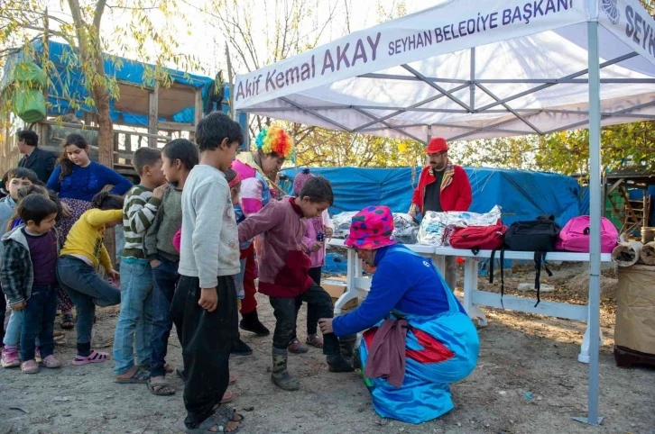 Seyhan’ın ‘Mavi Ekipler’i mutluluk dağıtıyor
