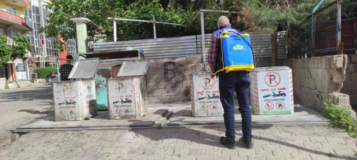 Siirt Belediyesi haşere ile mücadele çalışmalarını yoğunlaştırdı
