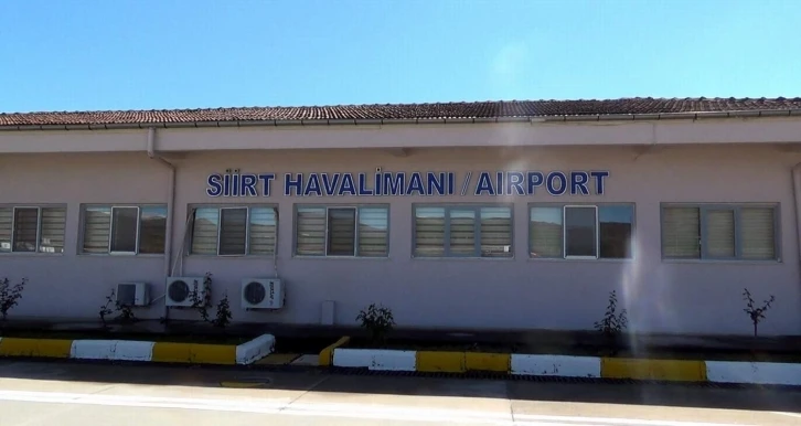 Siirt Havalimanı 9 ayda 36 bin 600 yolcu taşıdı
