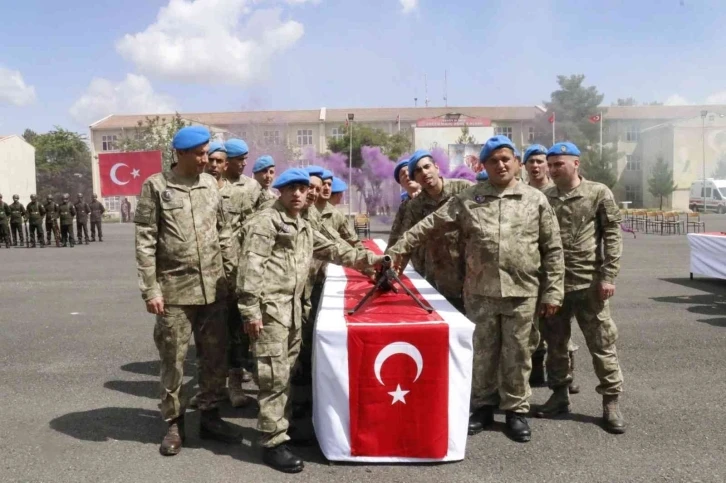 Siirt’te engelliler 1 günlük temsili askerlik heyecanı yaşadı
