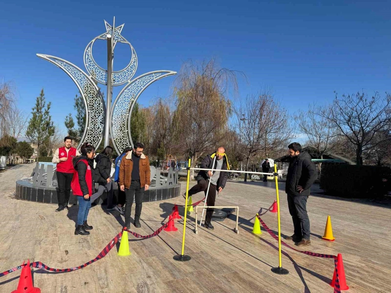 Siirt’te görme engelliler için farkındalık etkinliği düzenlendi