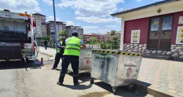 Siirt’te temizlik hizmetlerinde çalışmalar yoğunlaştı